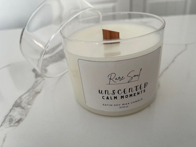 unscented candles